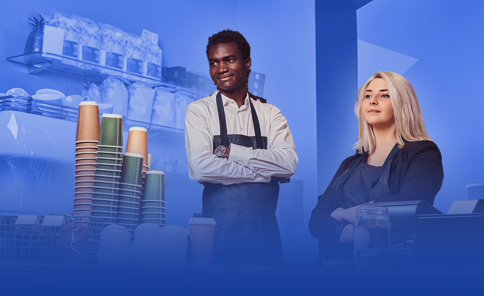 twee baristas die fulltime werken